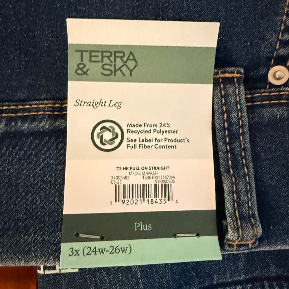 Terra & Sky Plus Size Jeggings